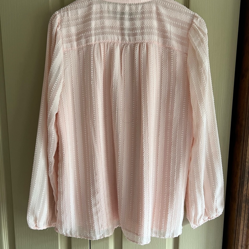 Loft button down blouse, size L - Picture 2 of 3